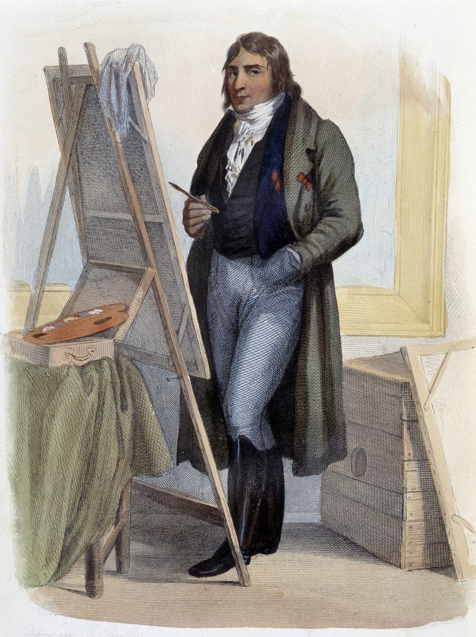 Antoine Jean Gros, neoclassical painter (1771-1835) - in 