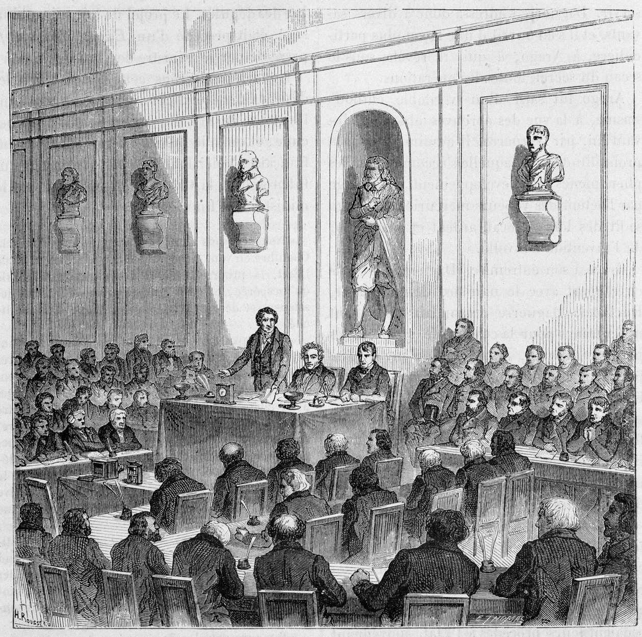 Arago announces the discovery of Daguerre, in the public session of the Academy of Sciences of August 10 by French School