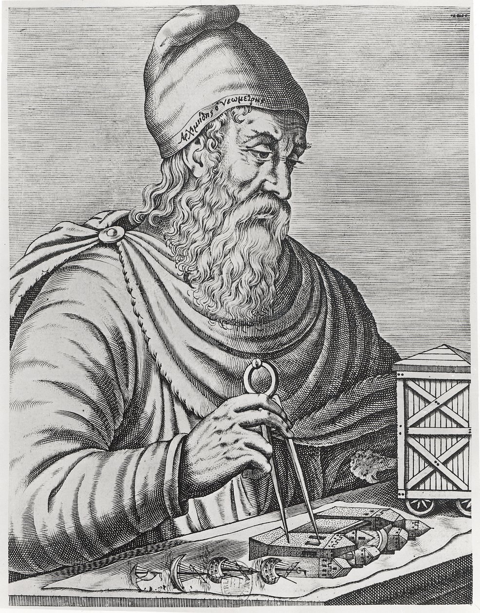 Archimedes by French School