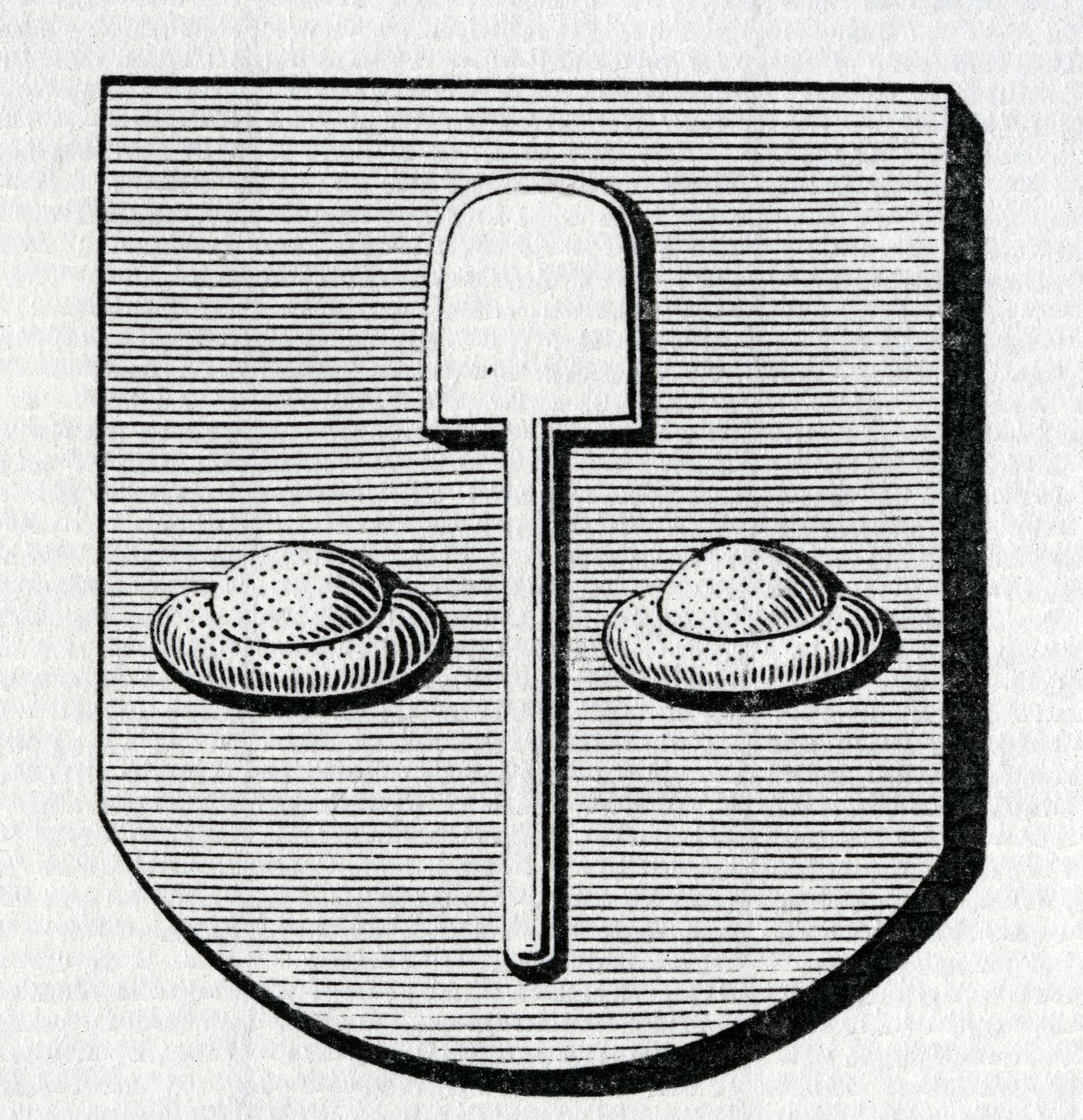 Arms of the Pastry Guild of Bordeaux by French School