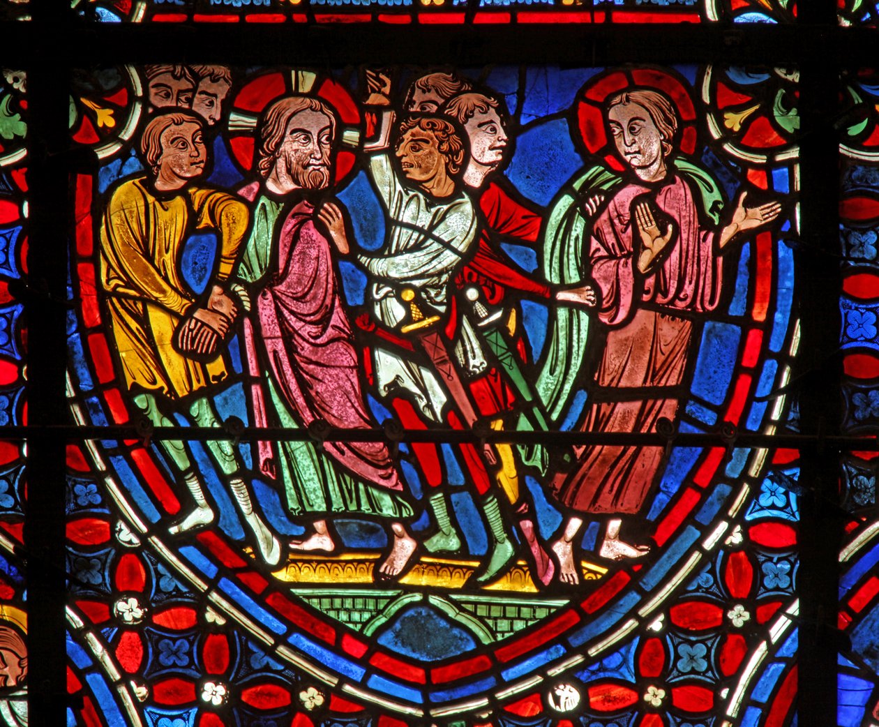 Arrest in Gethsemane by French School