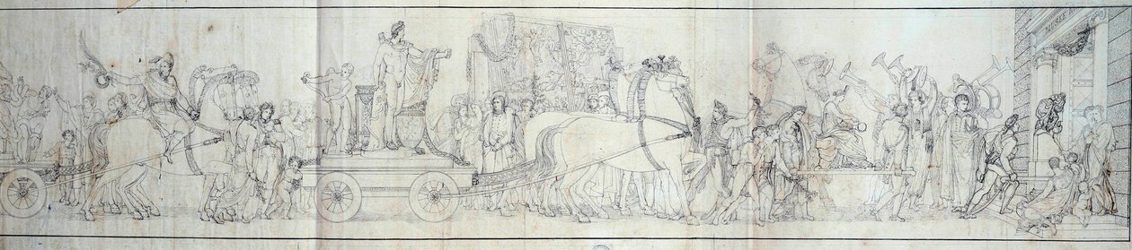 Arrival in Paris of Objects Conquered by the French Army in Italy by French School