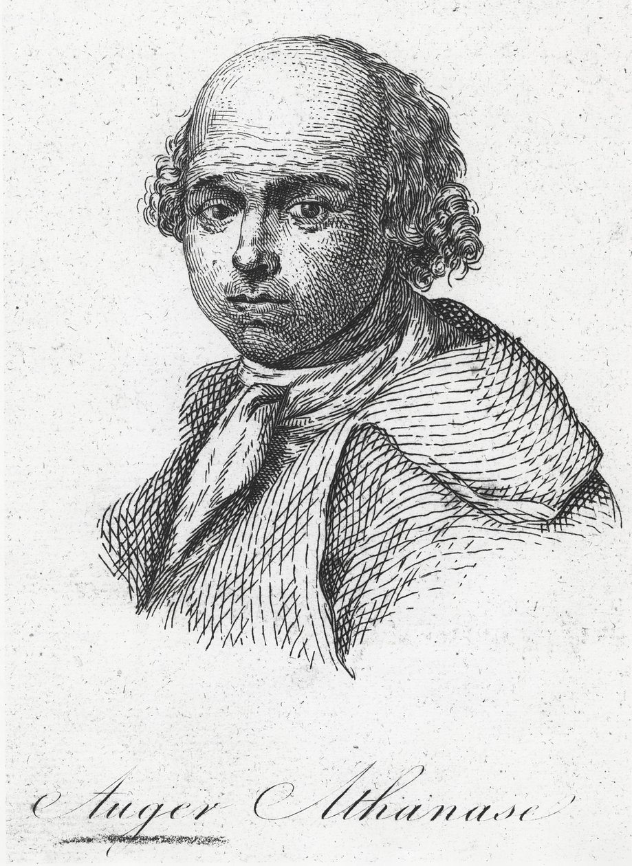 Athanase Auger (engraving) by French School