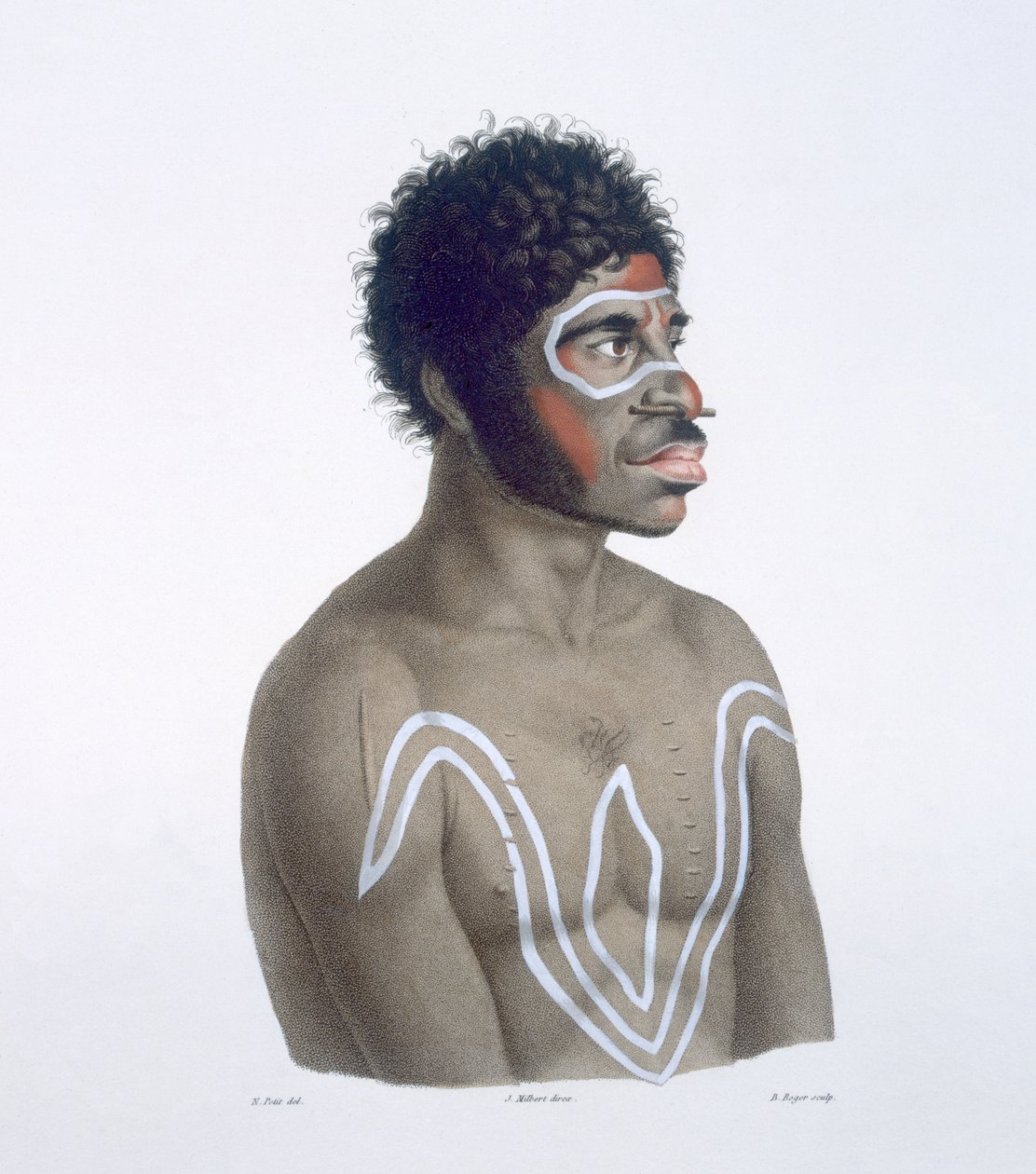Australian Aborigine, 1812 by French School