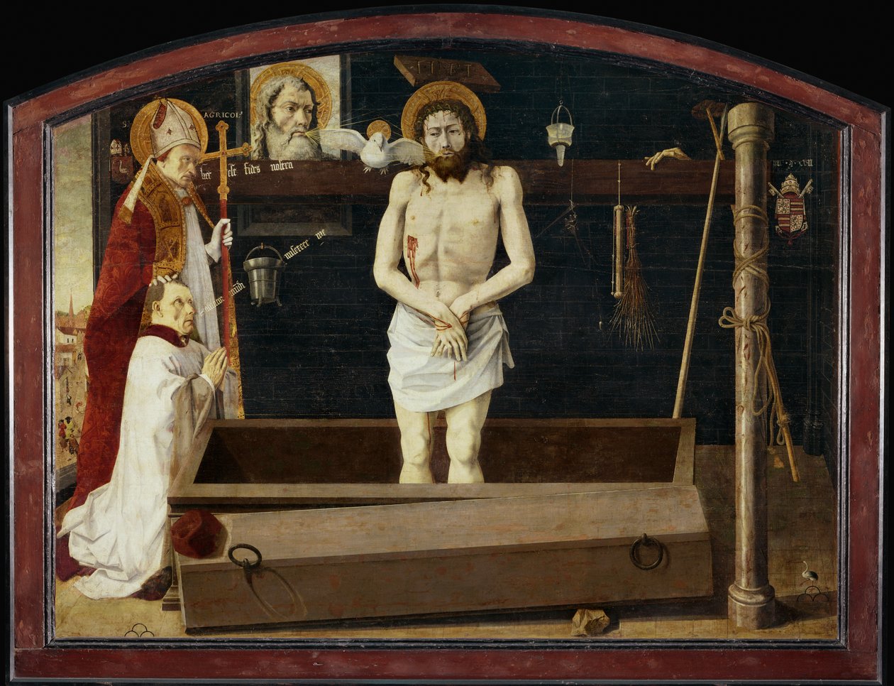 Altar of Boulbon, Provence, France by French School