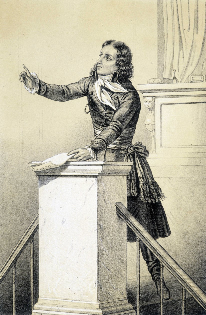 Barrère - in Galerie Historique de la Révolution Française by Albert Maurin by French School