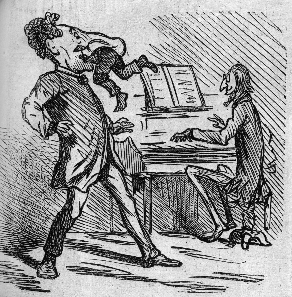 Before singing Mr. Offenbach