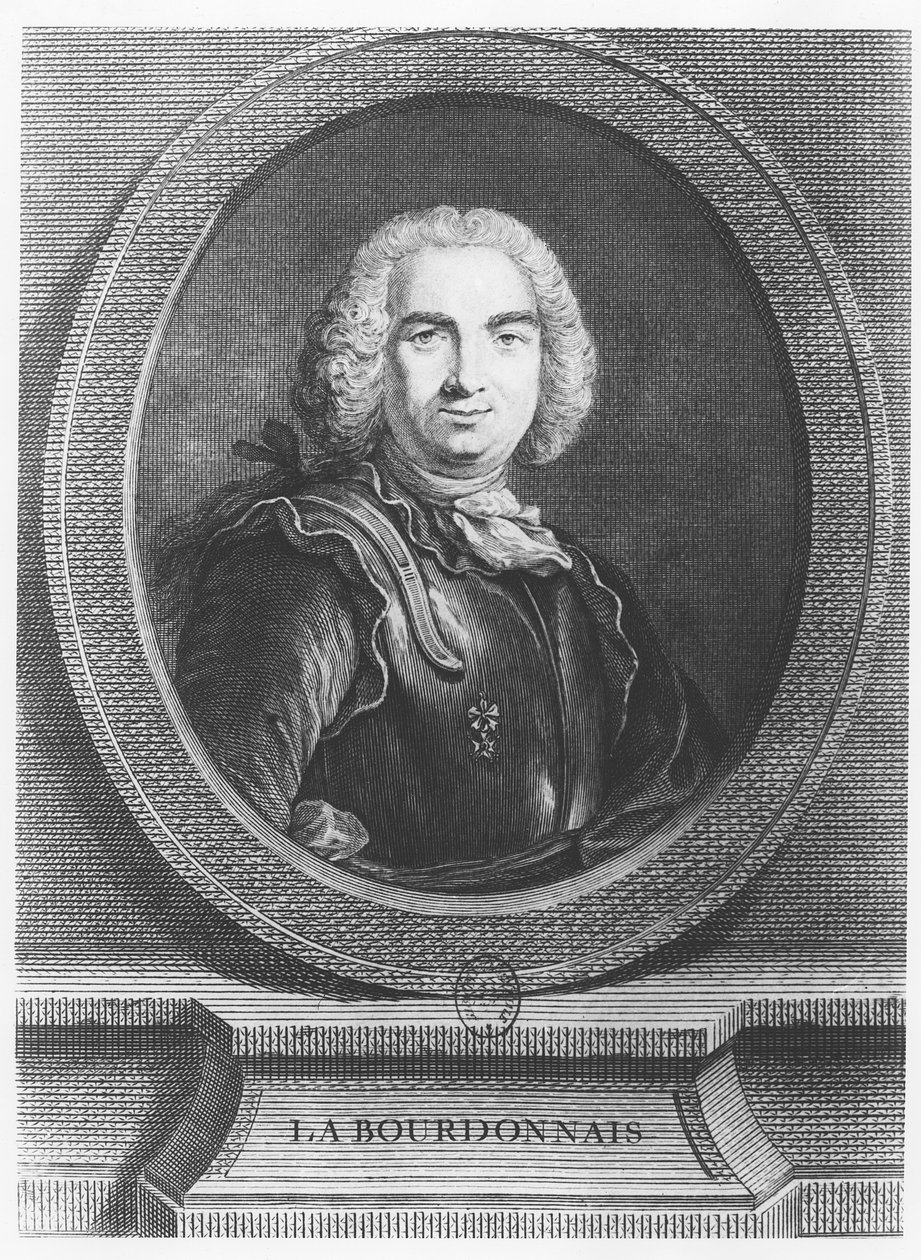 Bertrand François Mahé, Count of La Bourdonnais by French School