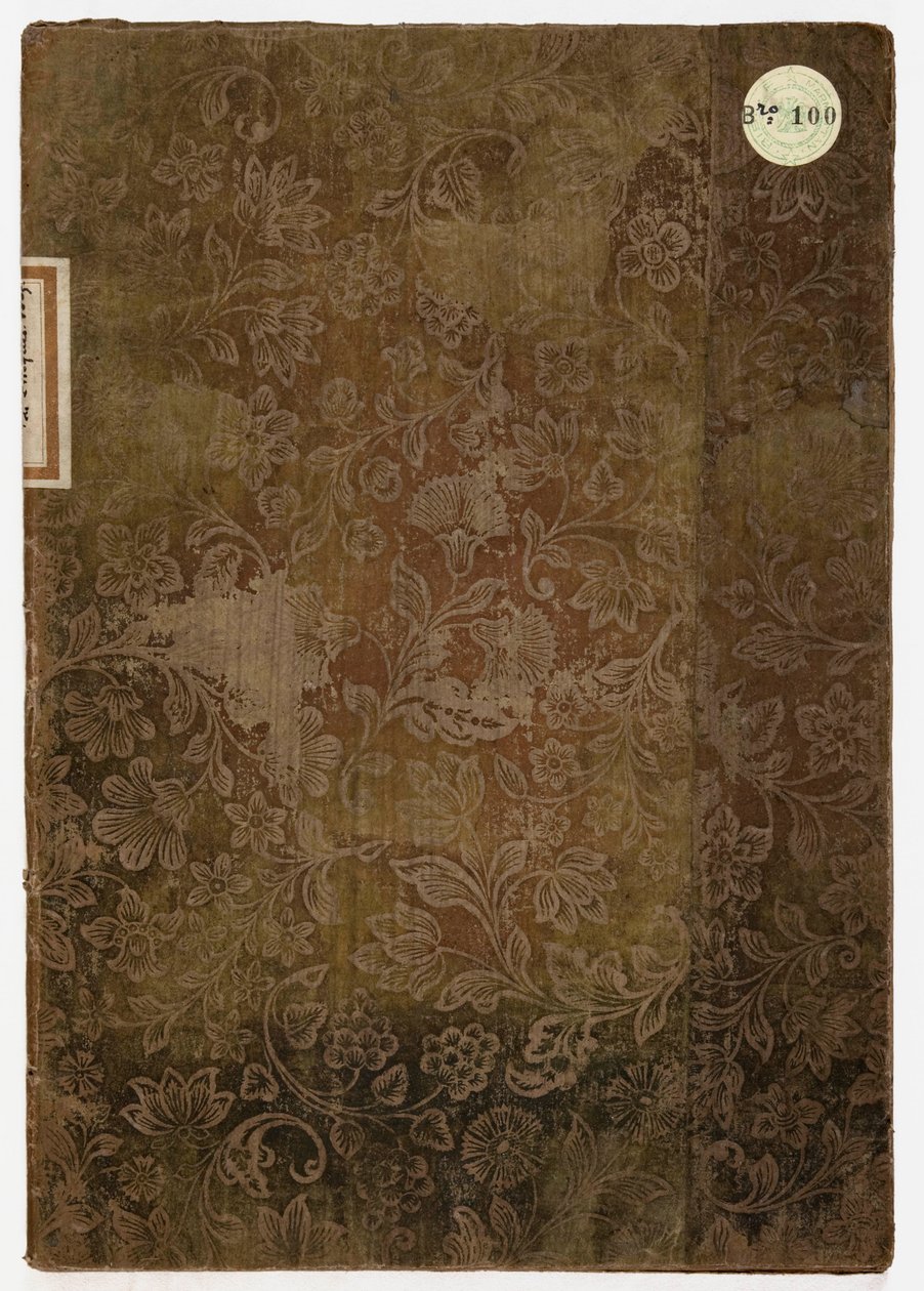 Book of the Etiquette of the Ducal Palace of Lucca, Lucca, 1805 by French School