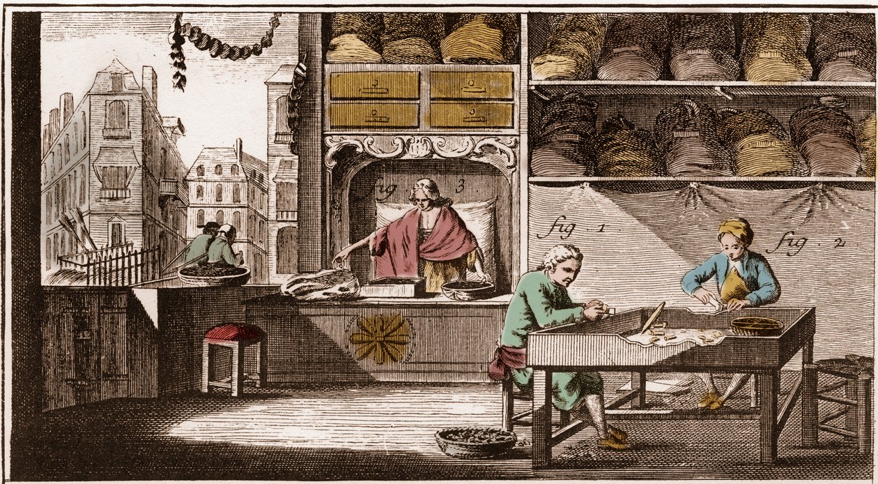 Bouchonnier, manufacture of cork stoppers - 