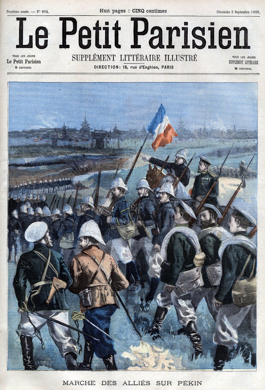 Boxer Rebellion The Allies advance on Peking - in 