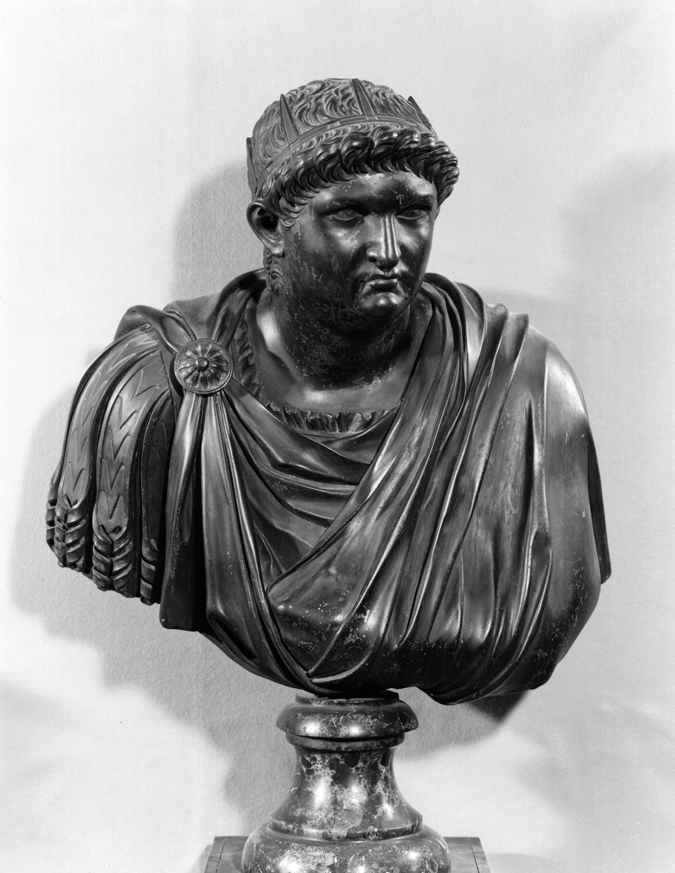 Bust of Nero (37-68 AD), copy of an original from antiquity by French School