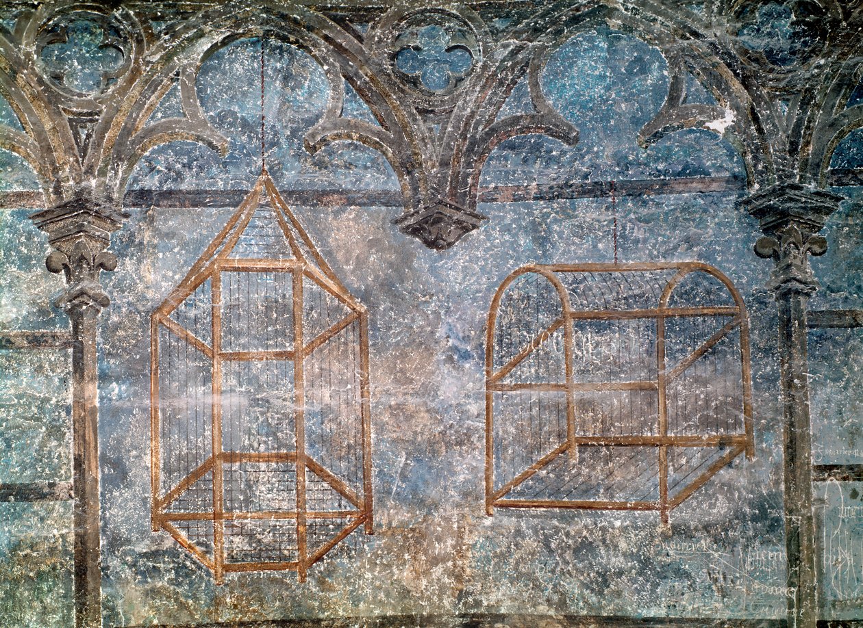 Cages and Architectural Details from the Pope