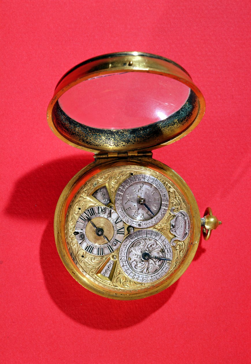 Calendar watch, c.1690 by French School