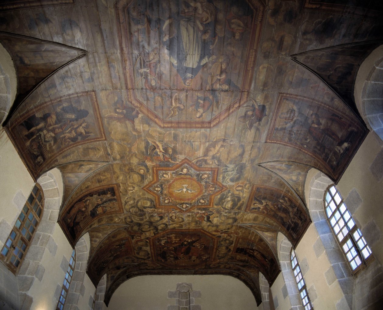 Ceiling of the former Dominican Convent (hospital) by French School