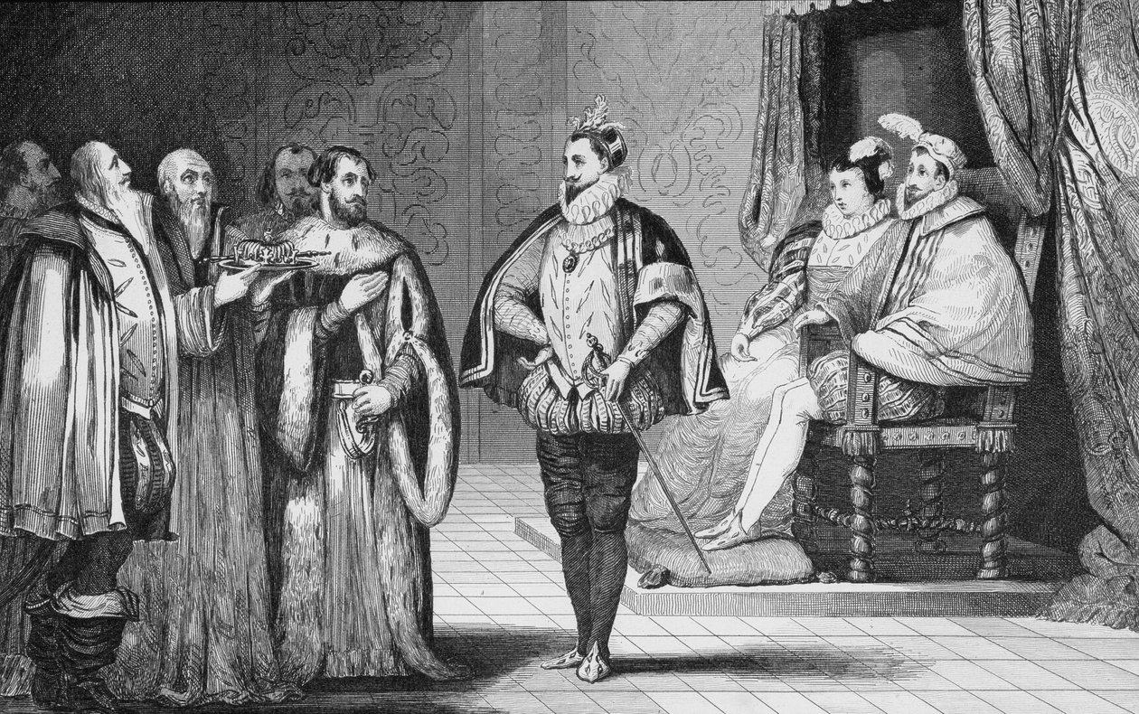 Charles IX is Told by the Diet that His Brother Henri d