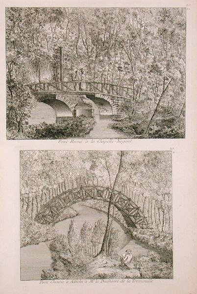 Chinese bridge at Attichi, from 