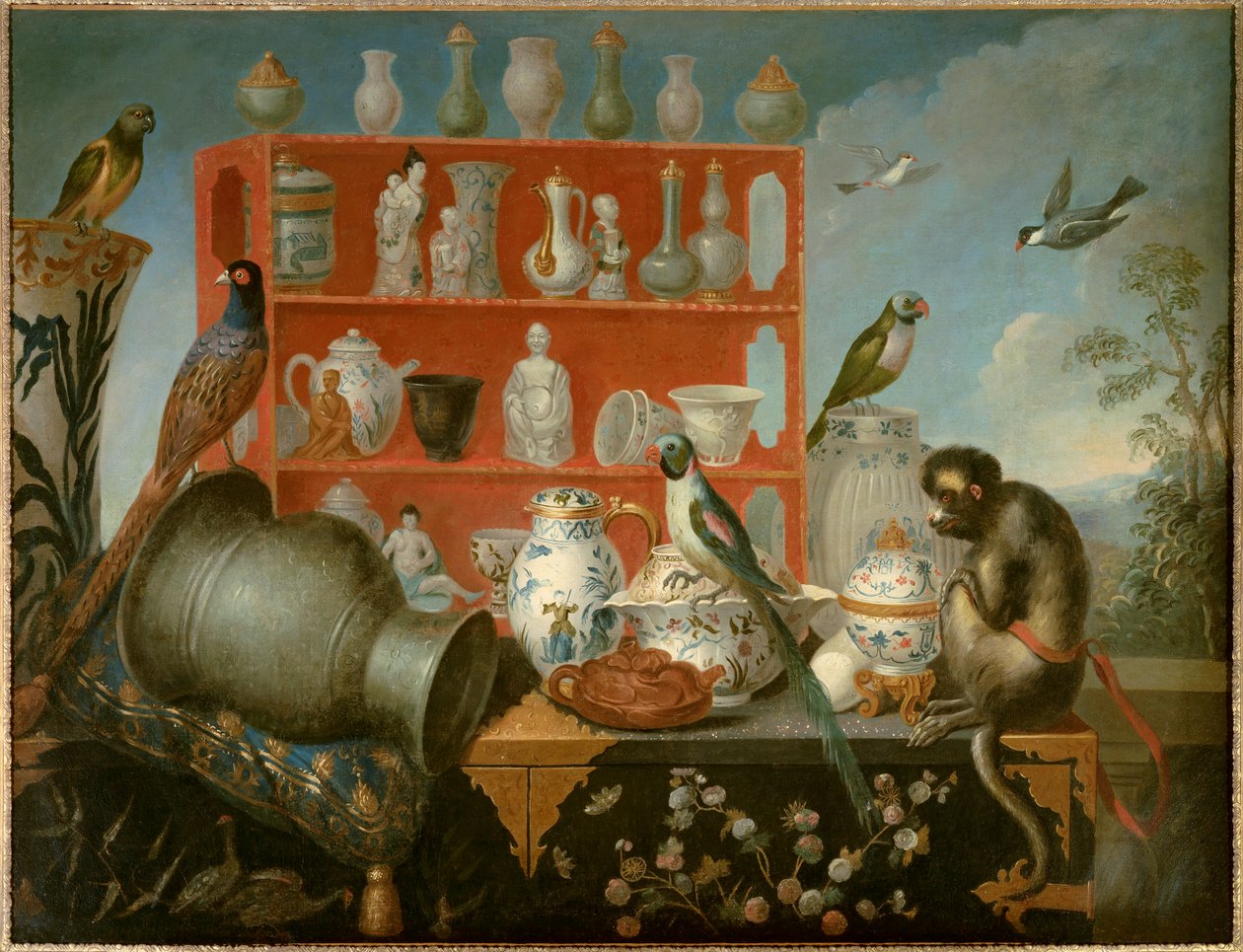 Chinoiserie en Trompe l