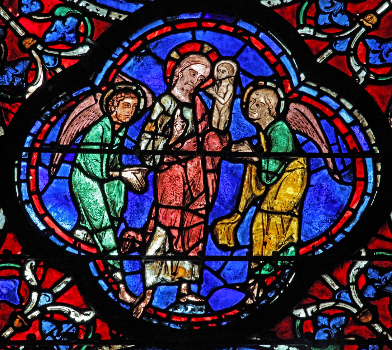 Christ Receives the Virgin