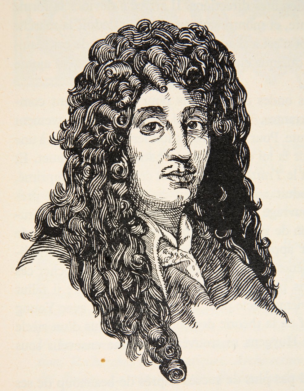 Christiaan Huygens, illustration from Histoire de la Nation Francaise, Sciences, Volumes I & II by French School