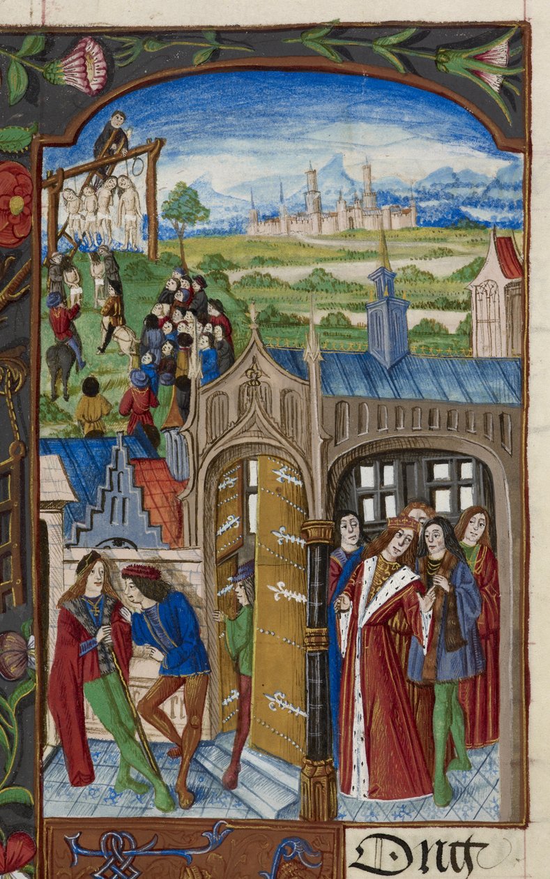 Chronicles of France or Saint Denis, Paris by French School