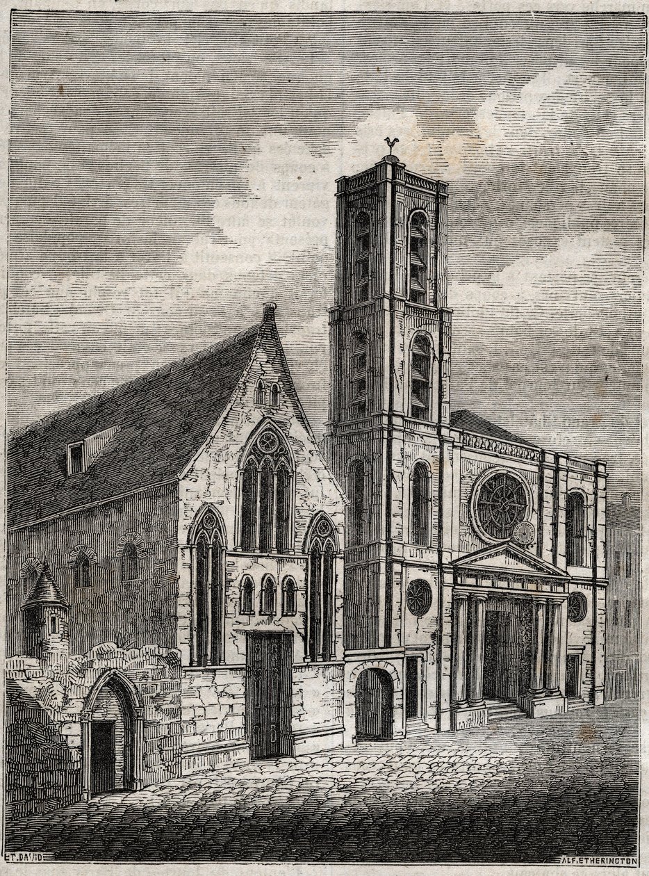 Church of Saint-Jacques-du-Haut-Pas by French School