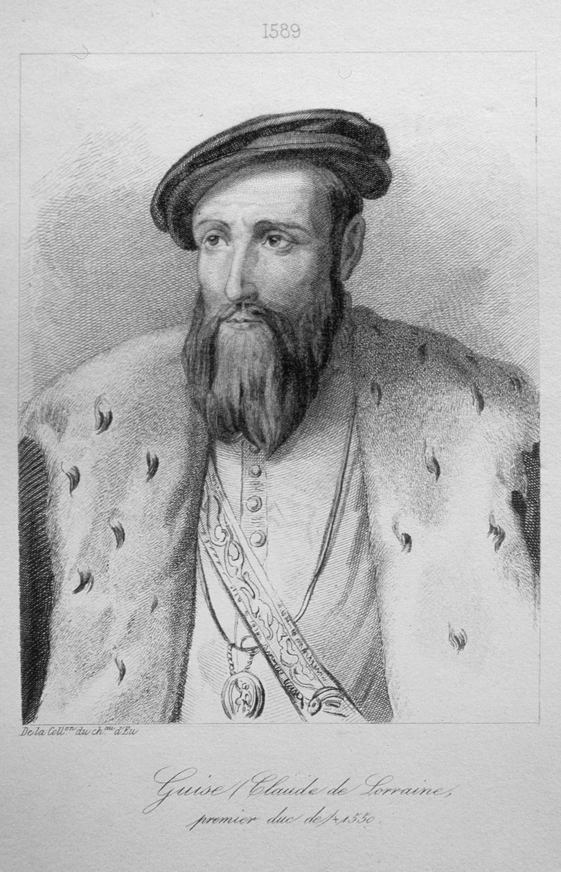 Claude de Lorraine, 1st Duc de Guise (1496-1550) by French School