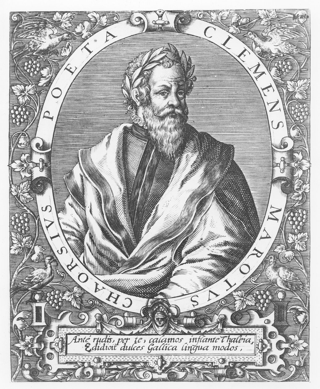 Clément Marot by French School
