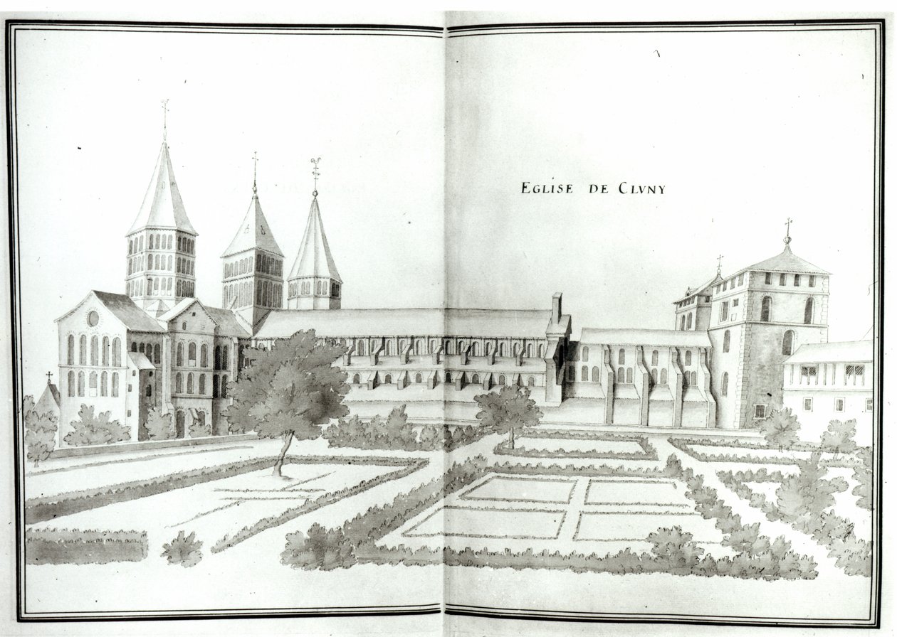 Cluny Abbey, from Grand Atlas by French School