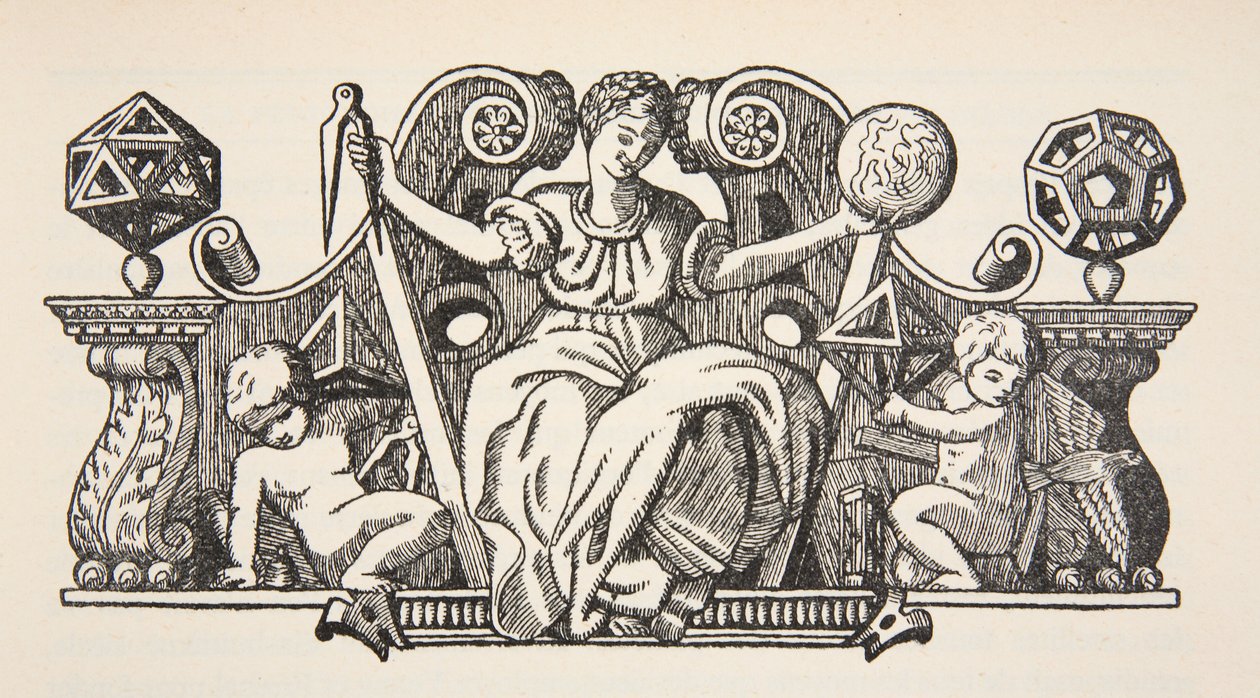 Copy of a Cover Illustration from Theatrum Instrumentorum de Besson, Copy by Boris Mestchersky, Illustration from Histoire de la Nation Francaise, Sciences, Volumes I & II, by Gabriel Hanotaux by French School