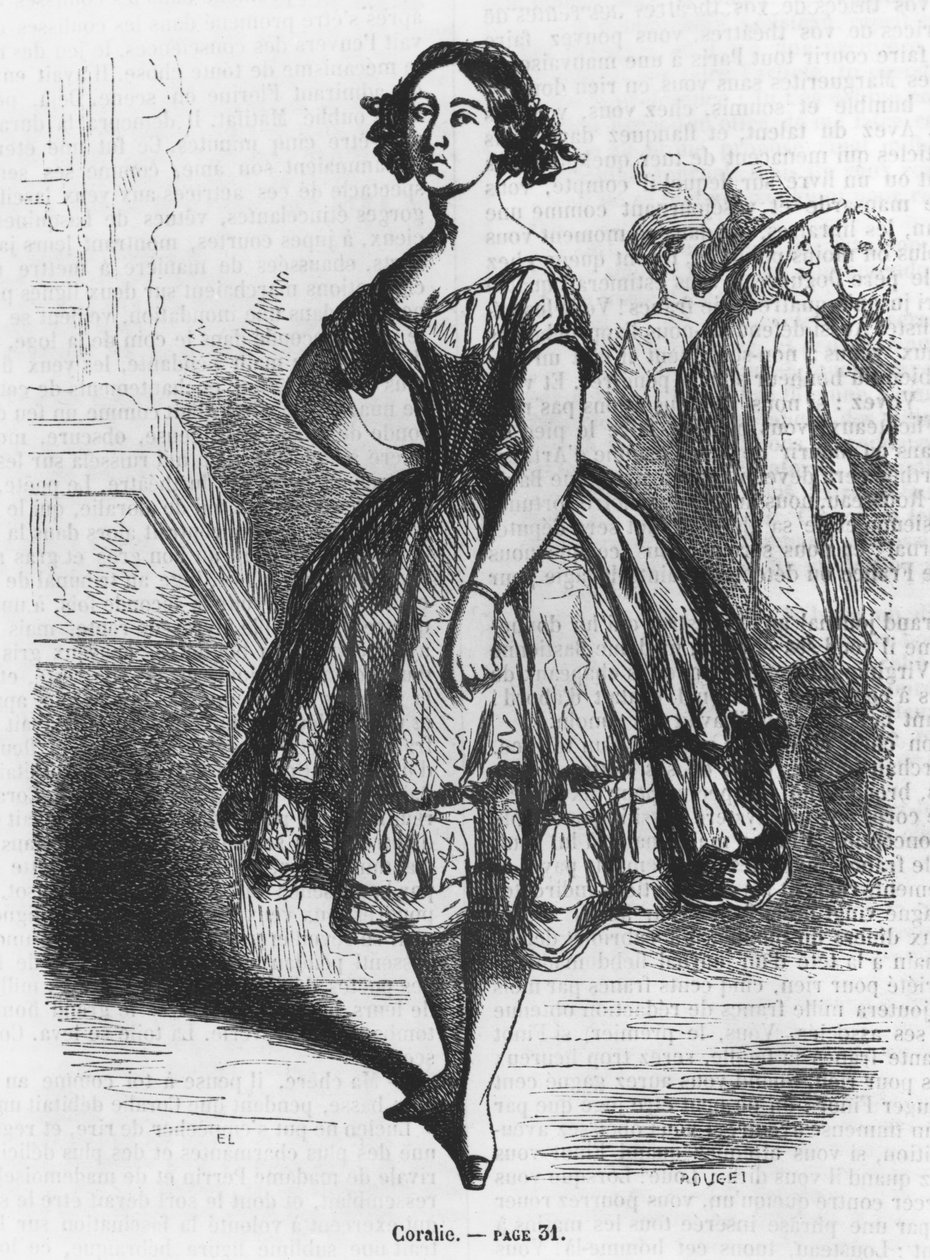 Coralie, illustration from 
