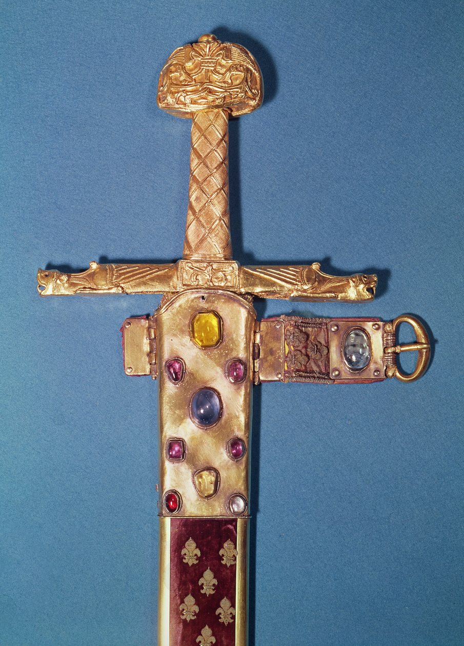 Coronation Sword of the Kings of France, Belonging to Charlemagne Known as 