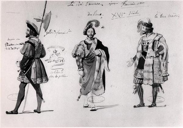 Costume designs for 