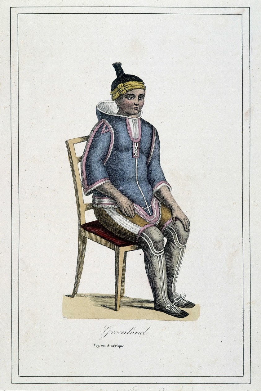 Costume of Greenland - in 