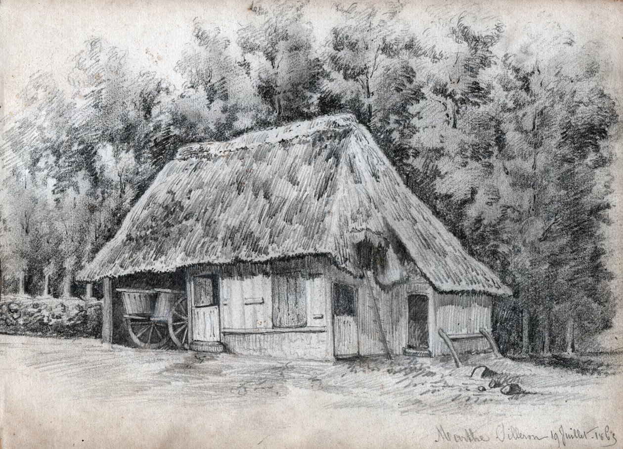 Cottage in France by French School