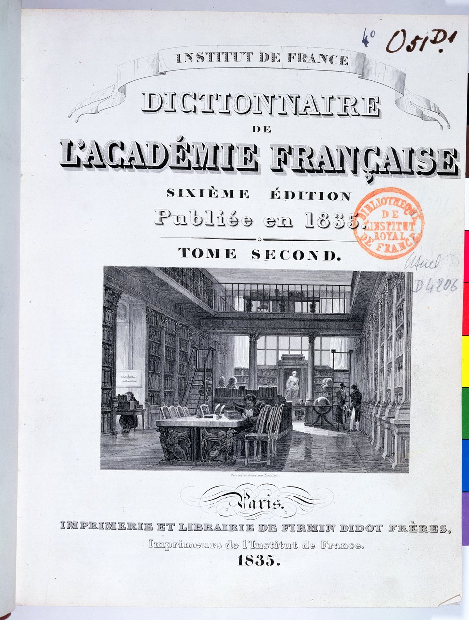Cover of the Dictionnaire de l