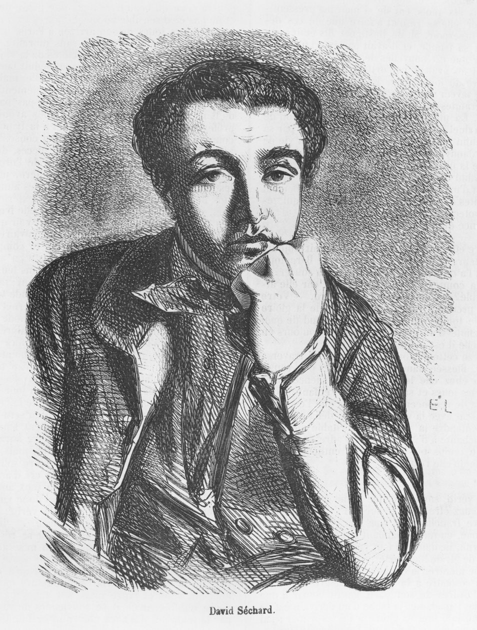 David Sechard, illustration from 