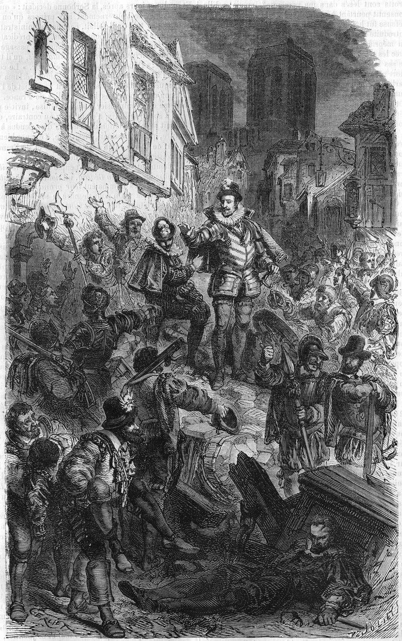 Day of the Barricades by French School