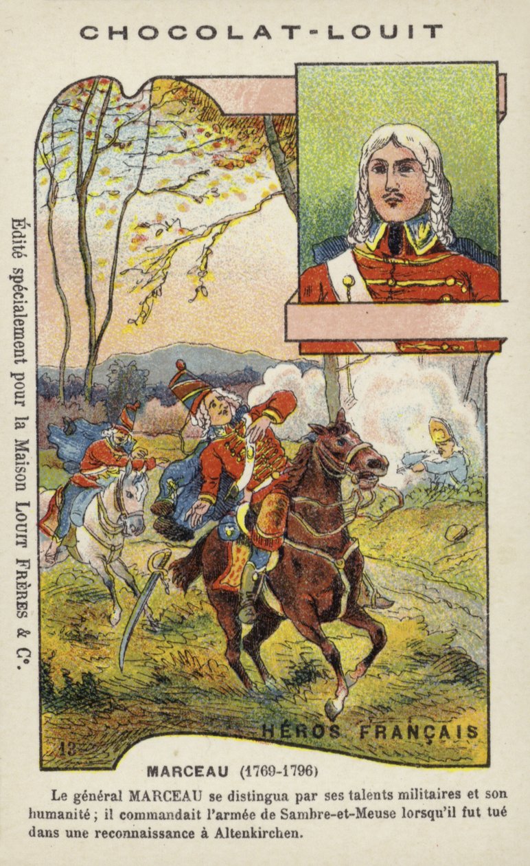 Death of General Marceau-Desgraviers, Battle of Altenkirchen by French School