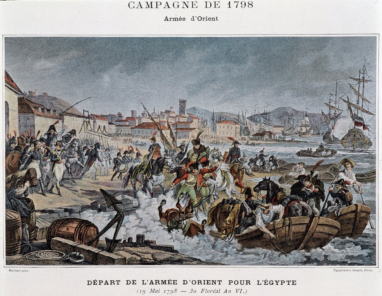 Departure of the Armee d