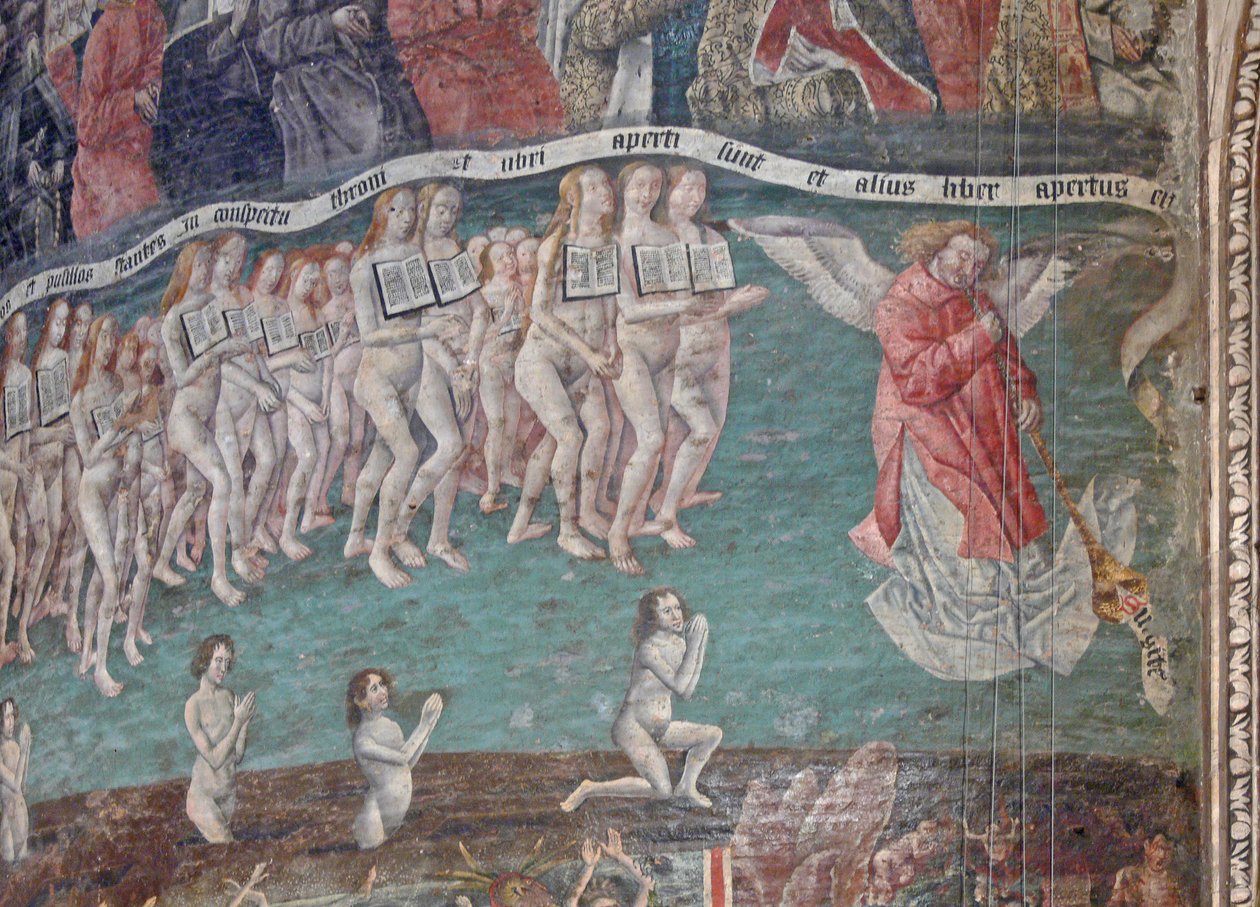 Part of the Last Judgement by French School