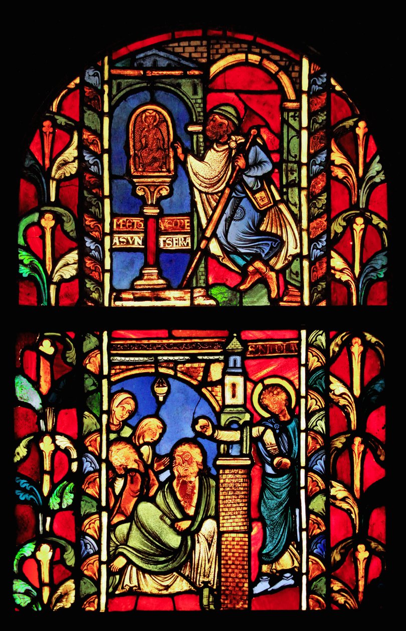 The St Nicholas Window by French School