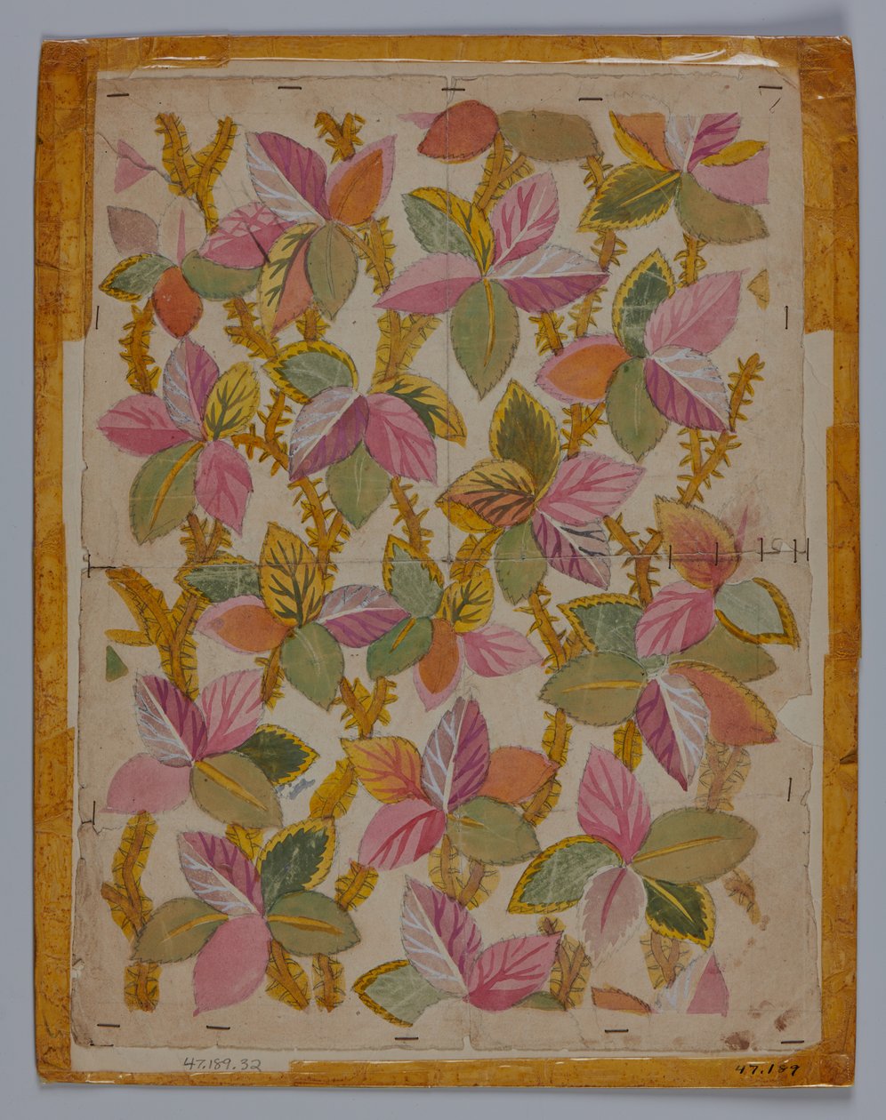 Design Drawing by French School