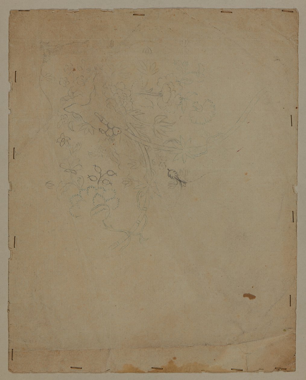 Design Drawing, late 18th century by French School