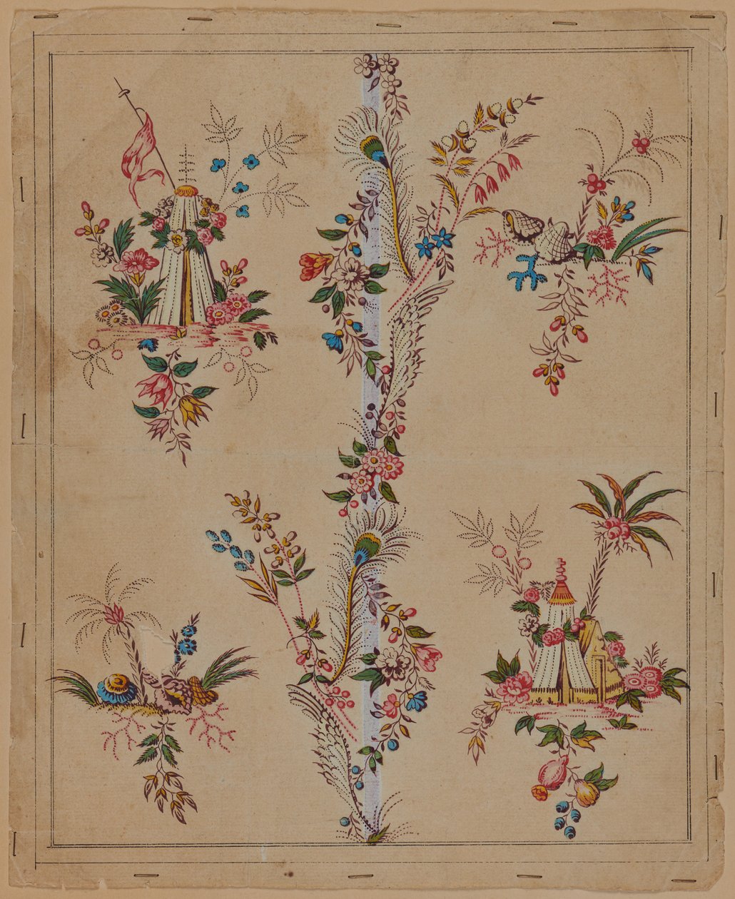 Design Drawing, second half 18th century by French School