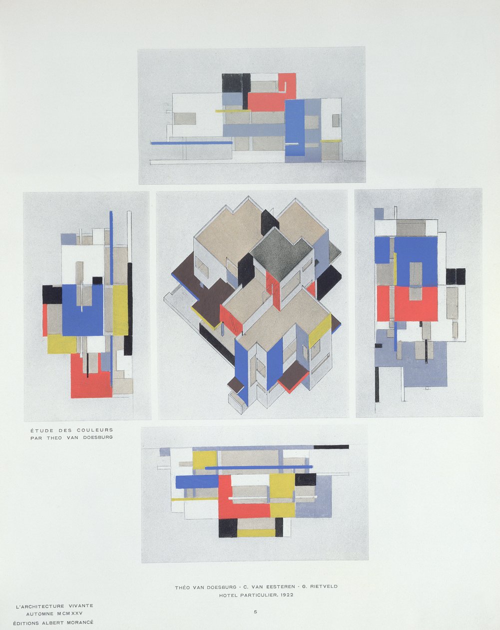 Design for an Hotel Particulier, illustration in 
