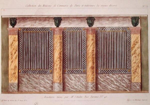 Design for the Facade of a Butcher