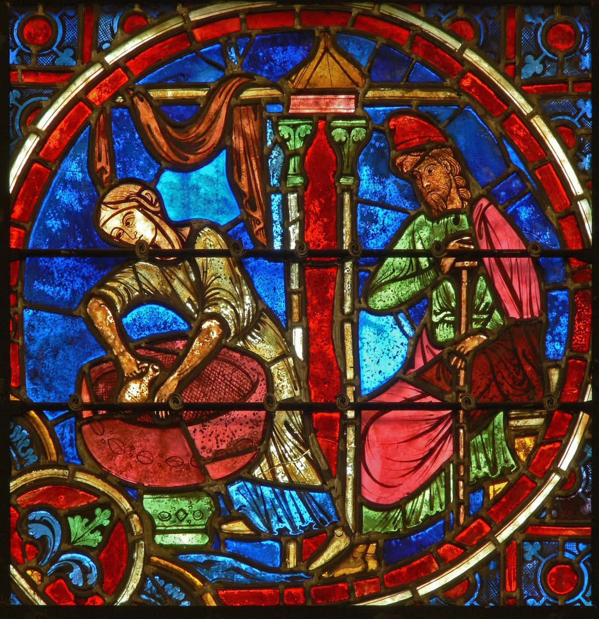 Detail (the Nativity) by French School