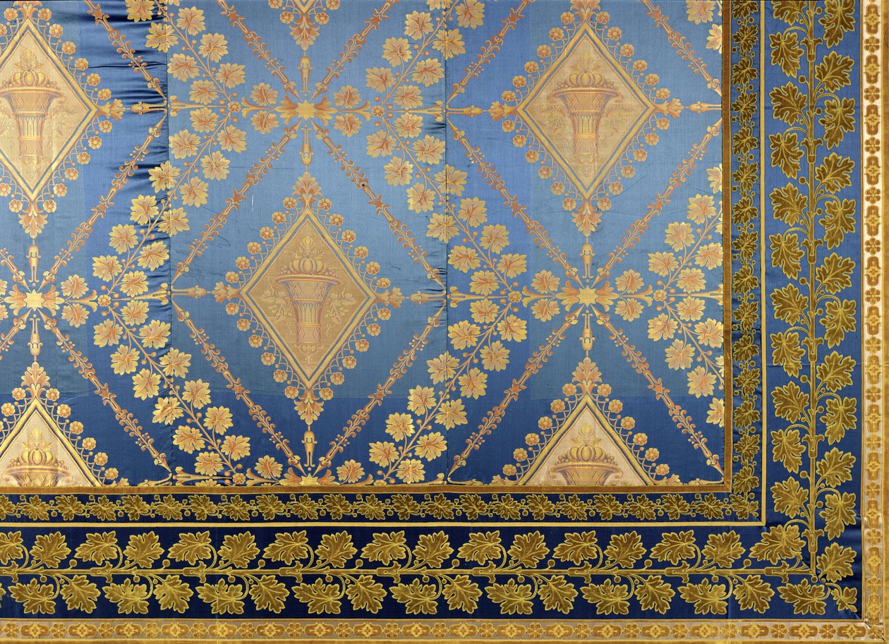 Detail of a hanging, from the Maison Chuard et Cie, Lyon by French School