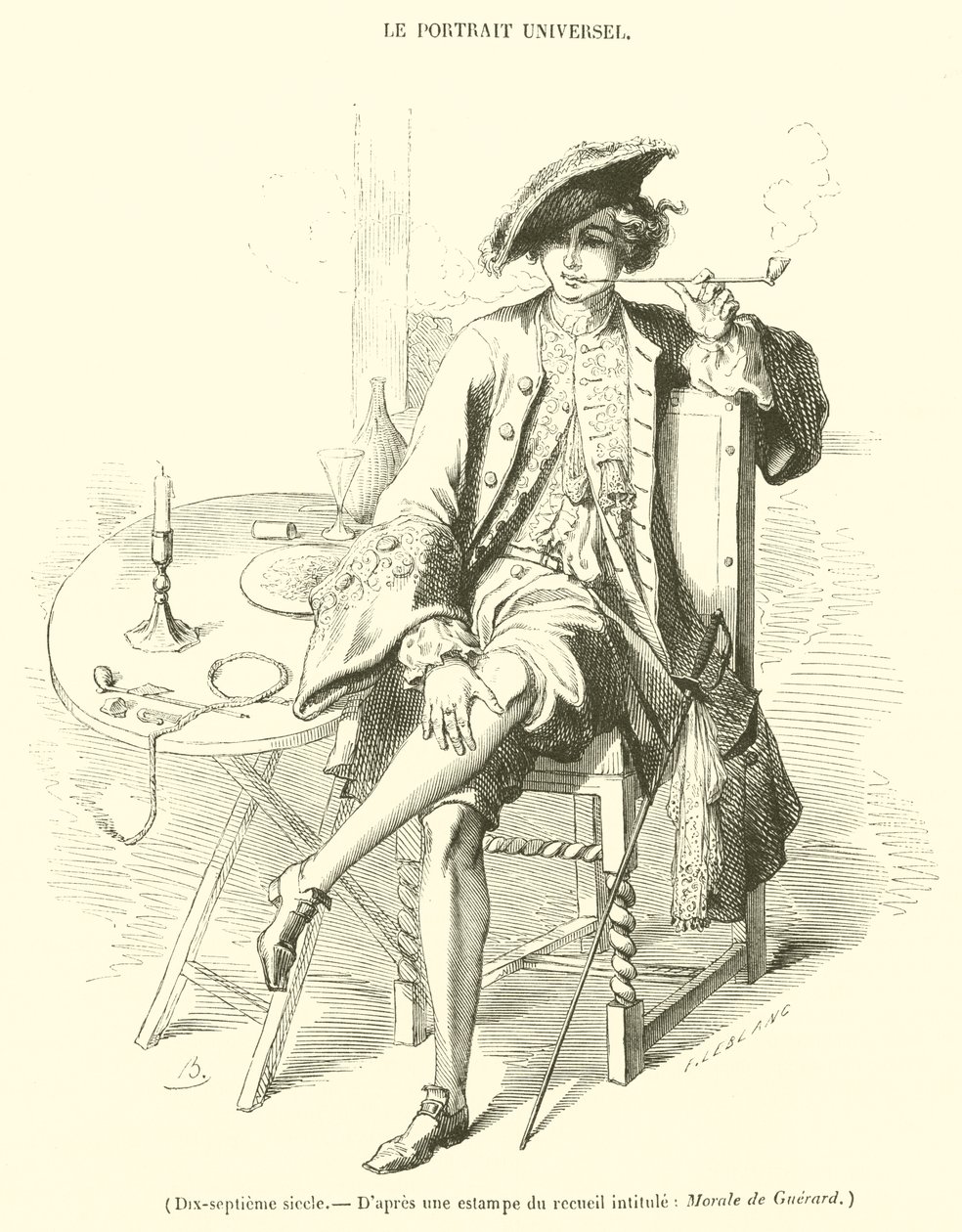 Seventeenth Century (engraving) by French School